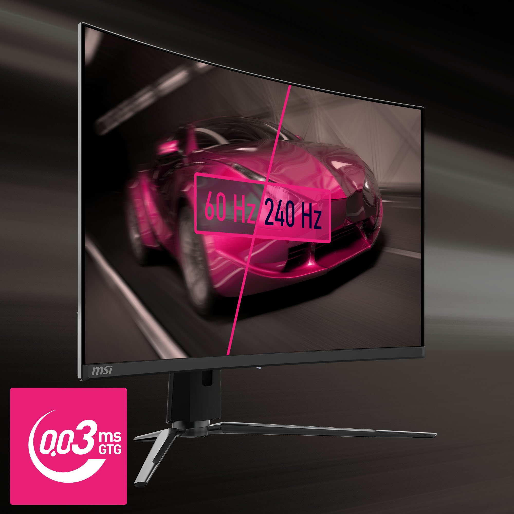 MSI 32" 240 Hz OLED UHD Gaming Monitor Adaptive Sync MPG 321CURX QD ...